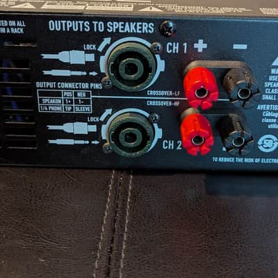 QSC GX5 2-Channel Power Amplifier 2010s - Silver image 4