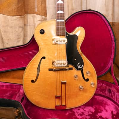 Epiphone Deluxe Electric Cutaway 1956 Natural image 1