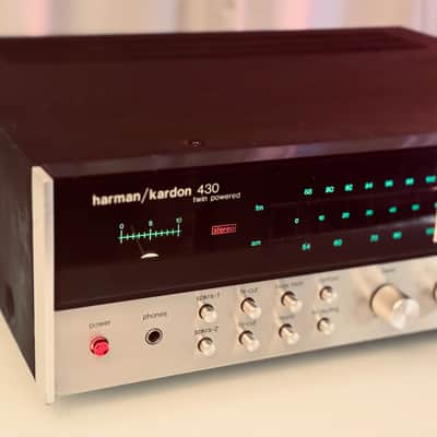 🎶 Harman Kardon HK 430 / HK430 “Twin Powered” Vintage Receiver — Serviced, LED Dial image 4