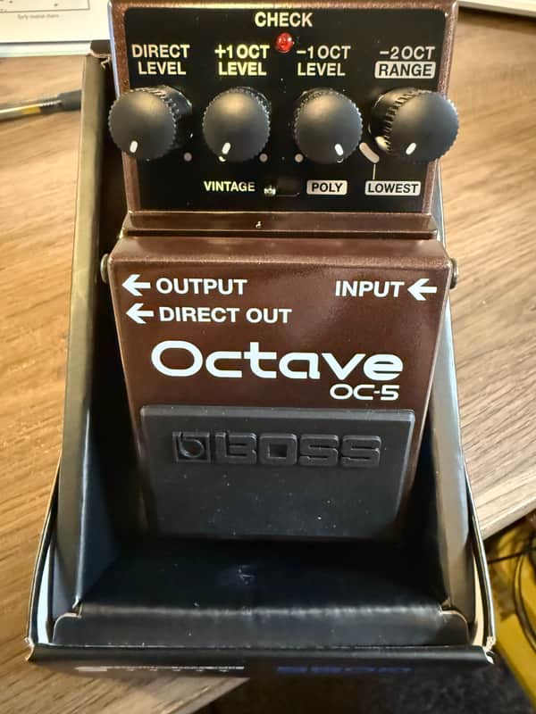 Boss OC-5 Octave 2020 - Present - Brown