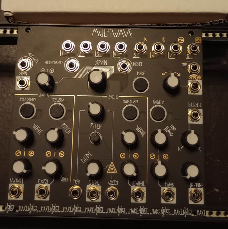 Make Noise MultiWave Module 2025 - Present - Black image 1
