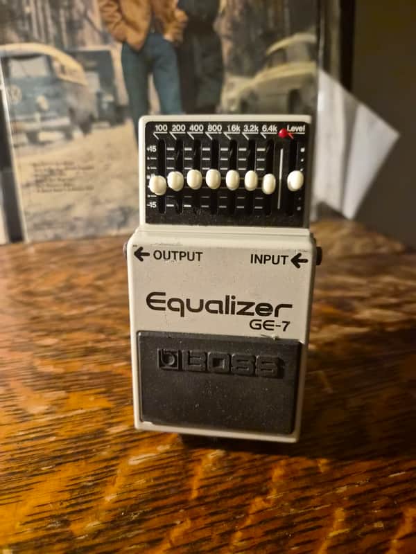 Boss GE-7 Equalizer (Black Label) 1981 - 1992 - Grey image 1