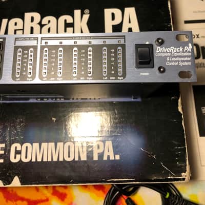 DBX DriveRack PA Complete Equalization and Loudspeaker Control System image 6