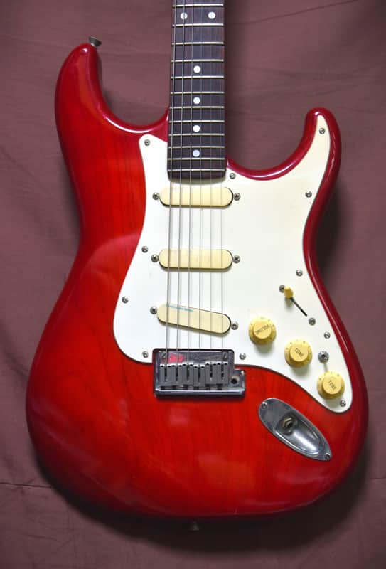 FENDER JAPAN STR-85LS Lace Sensor 1988~1989 fujigen - red 【Offers