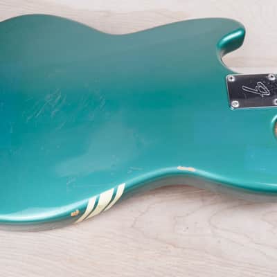 Fender MB-SD/CO Competition Mustang Bass Reissue CIJ 1997 Ocean Turquoise Metallic Japan w/ Bag image 11