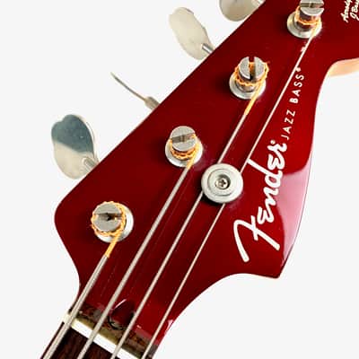 Fender Jazz Bass Aerodyne 2002-2004 Candy Apple Red image 14