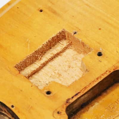 1966 Mosrite The Ventures Model Mark V Vintage Electric Guitar Body – Rare Original ’66 MK V German Carve Ventures II Part Made in Bakersfield CA (B802) image 11
