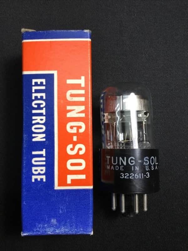 NOS TUNG-SOL 6AL7GT Magic Eye INDICATOR VACUUM TUBE USA Tested T.7219-D image 1