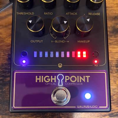 Walrus Audio Highpoint Analog Optical Compressor 2026 - Present - Black image 6
