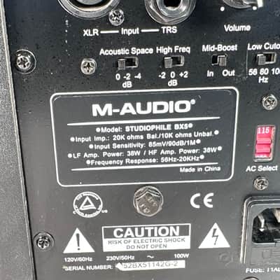 M-Audio Studiophile BX8 Active Studio Monitors image 9