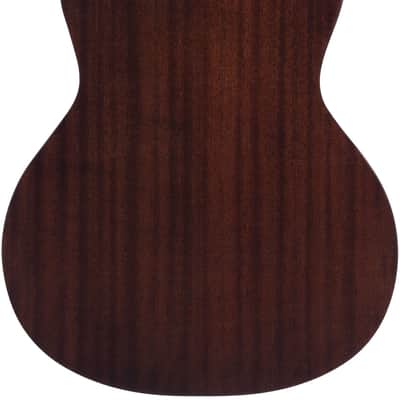D'Angelico DAPG200NATAP PREMIER GRAMERCY Grand Auditorium Single Cutaway Mahogany Scarf Neck 6-String Acoustic-Electric Guitar image 6