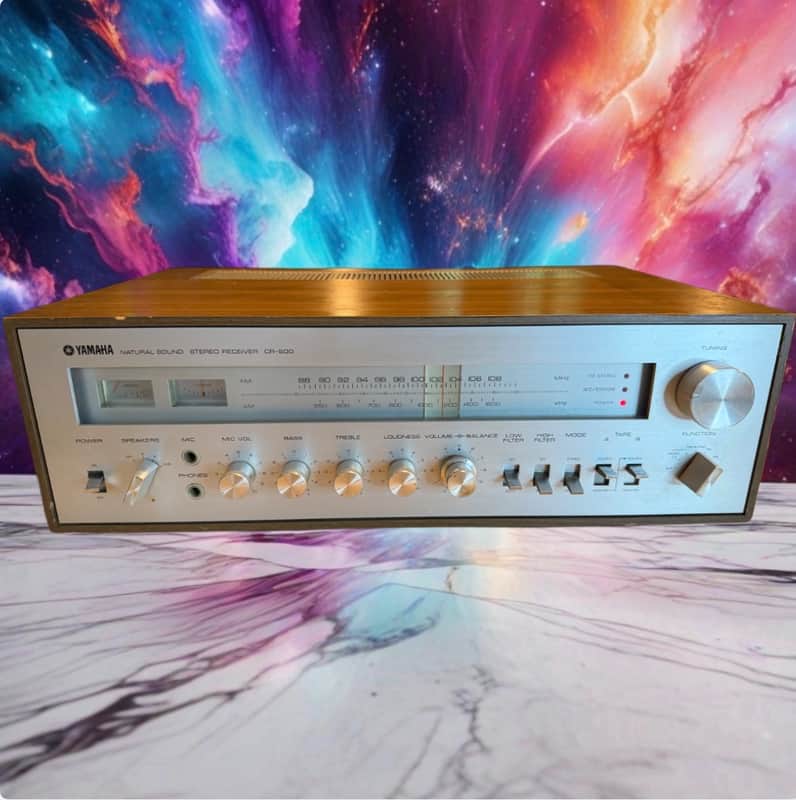 Vintage Yamaha CR-600 Natural Sound Stereo Receiver  Serviced & Cleaned Beauty🎶 image 1