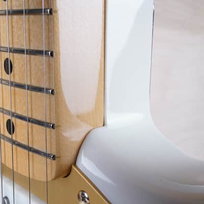 Fender Made In Japan Heritage '50s Stratocaster 2024 White Blonde Lacquer Finish MIJ w/ Bag image 13