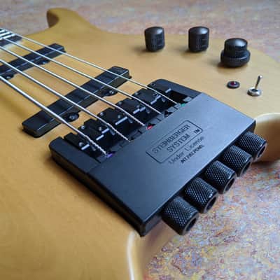 Hohner The Jack Custom V Headless Bass 1986-1991 - Natural image 10