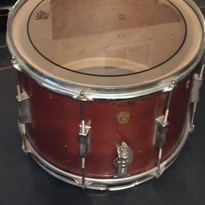 VINTAGE - WFL(William F. Ludwig) Field Drum - 1940s WFL 10x14 1940's - Mahogany - [this is LUDWIG b4 it was LUDWIG in 1955] image 3