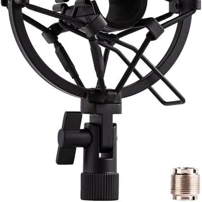 Microphone Shock Mount Holder Clip Mic Anti-Vibration for 22mm-26mm Diameter Dynamic Mic Like Shure SM58 58S SM57 PAG48 Sennheiser E835 E845 AKG D5S Samson Q7 Q8 Behringer Xm8500