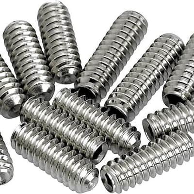 Fender 099-4928-000 American Vintage Stratocaster / Telecaster Bridge Saddle Height Adjustment Screws (12)