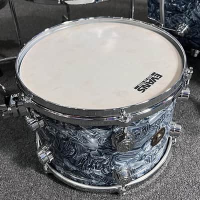 Peter Erskine's DW Jazz Series 12/13/14/16/20" Maple Gum Drum Set Kit with Matching 14" Snare in Silver Abalone image 10