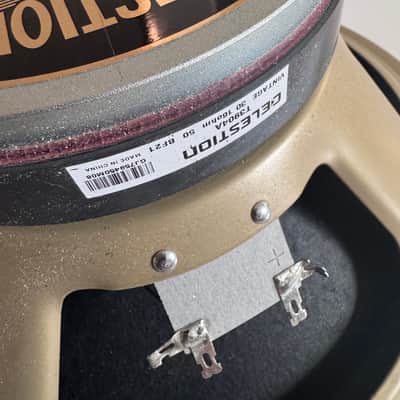 Celestion T3904a Vintage 30 12" 60W 16 Ohm Speaker 2010s - Black image 3