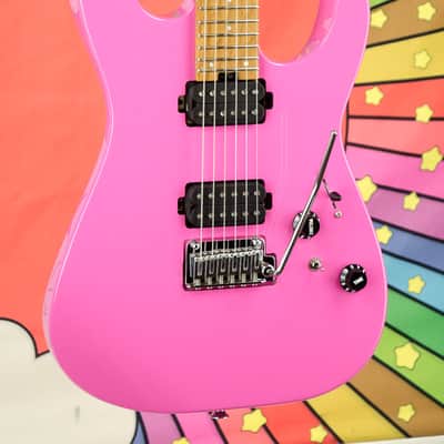 Charvel Pro-Mod DK24 HH 2PT CM, Caramelized Maple Fingerboard, Bubblegum Pink image 3