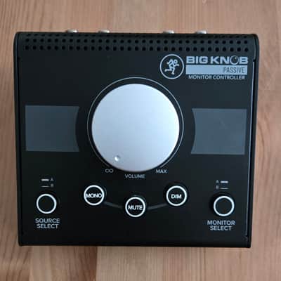Mackie Big Knob Passive Monitor Controller 2017 - Present - Black image 1