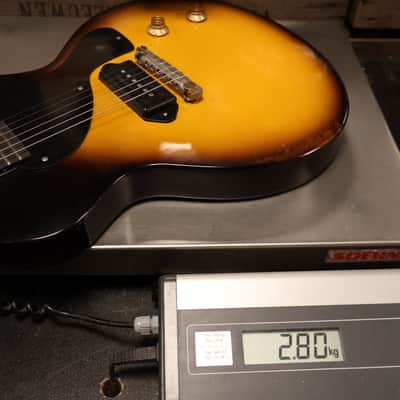 Eastman SB55/V-SB All Mahogany P90 single cut Sunburst (B-Stock) image 7
