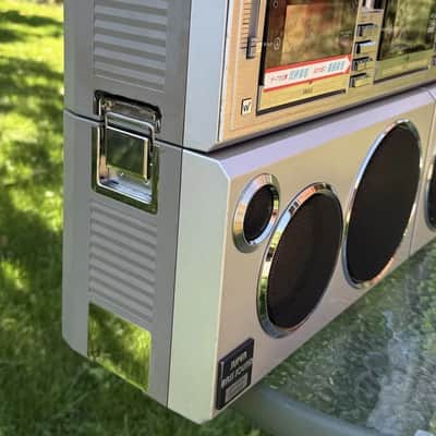 Toshiba RT-S 98 Rare Vintage Boombox Ghetto blaster Warranty Cassette Serviced image 11