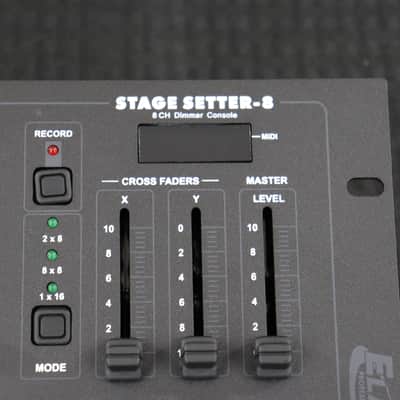 Elation STAGE-SETTER 8-Channel Lighting Controller Black image 2