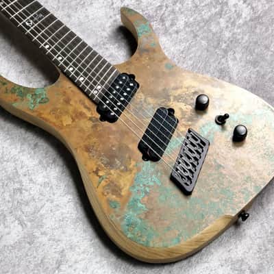 Ormsby Guitars Custom Shop HYPEMACHINE COPPER 7 -Exhibition Model at NAMM2020!!!   Real copper top!! image 4