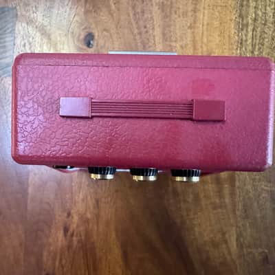 Marshall MS-2R 1W Battery-Powered Red Micro Guitar Amp - Red image 12