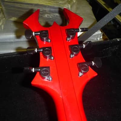 B.C. Rich 5 Piece Quilt Top NJ Neck Thru Series Jr. V w/CASE image 22