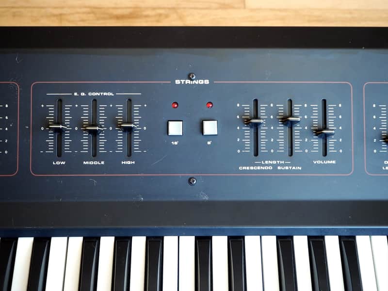 1970s Crumar Performer Vintage Analog Synthesizer Strings & | Reverb