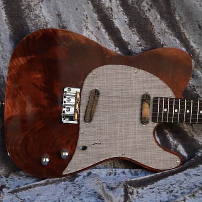 GB Liuteria Traditional Tele walnut and fabric image 12