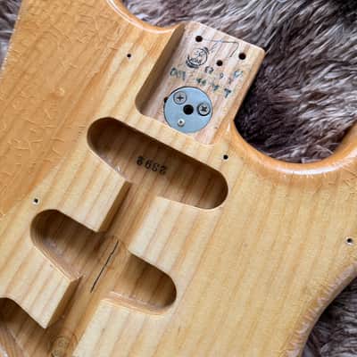 1979 Fender Stratocaster 3-Bolt Body - Natural image 4