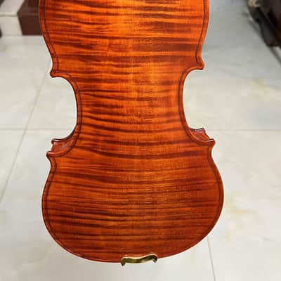 Strad style solid wood song maestro 4/4 violin,a clear and graceful voice image 5