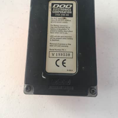 DOD Digitech FX55C Supra Distortion Rare Vintage Guitar Effect Pedal image 7