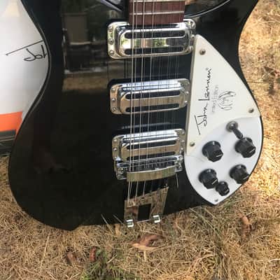 Rickenbacker John Lennon 355/12  string Jetglo COA & Poster Only.   Free Shipping! image 4