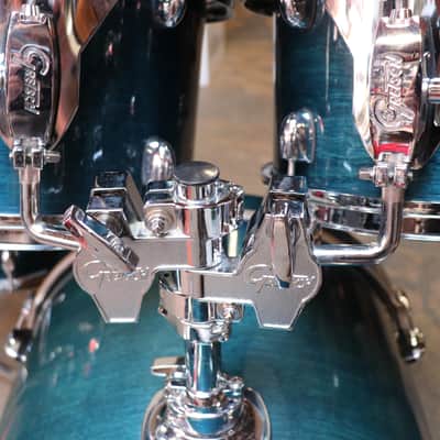 Gretsch Catalina Birch 4pc Drum Kit Set 22/14/12/10" Caribbean Blue image 5