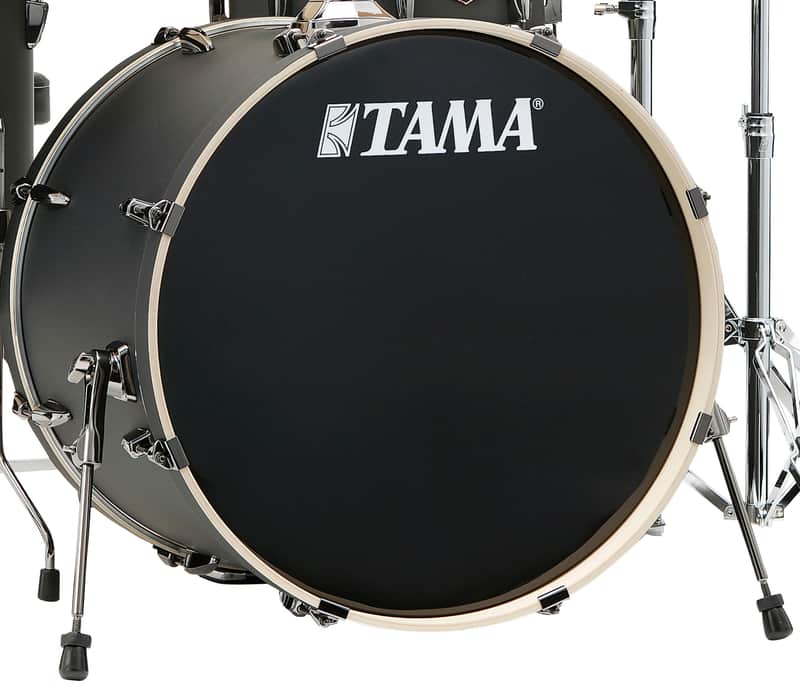 Tama IPB22EWB-BOB Imperialstar Bass Drum 22 - Blacked Out Black image 1