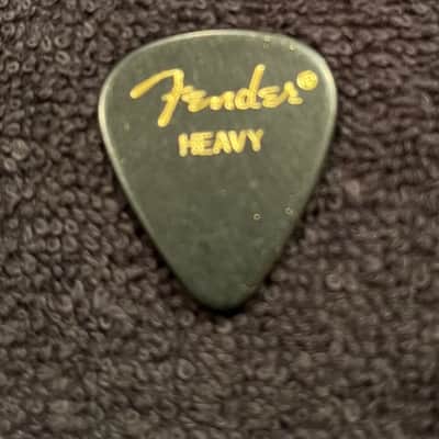 Fender 351 Shape Premium Black HEAVY Celluloid Guitar Picks Moto Set of 12 ZCD image 1