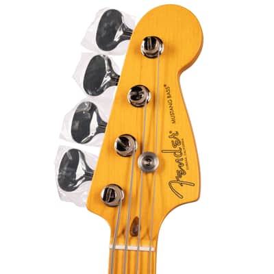 Fender American Professional Classic Mustang Bass Faded Dakota Red (042) image 4