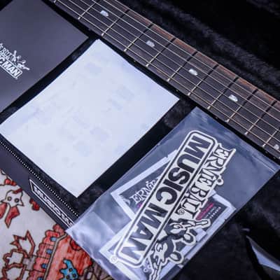 ERNIE BALL USA Music Man JP Signature Majesty 6 "Okelani Blue + Ebony" (2023) image 3