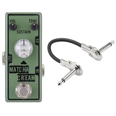 New Tone City Matcha Cream Fuzz Mini Guitar Effects Pedal image 1