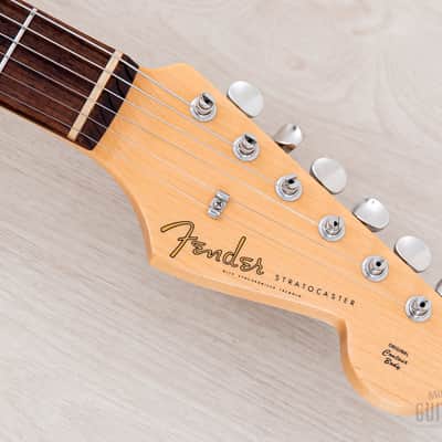2013 Fender Stratocaster ‘62 Vintage Reissue ST62 Olympic White, Japan MIJ image 4