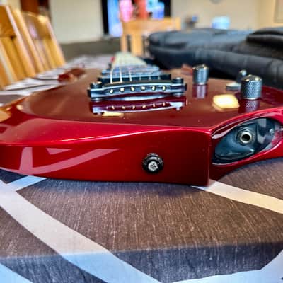 ESP - GrassRoots Forest G-FR-56G - Set Neck - See-Thru Candy Apple