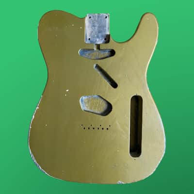 TrueTone Tele Relic / Aged Telecaster Body, Aged Nitro Aged Gold image 2