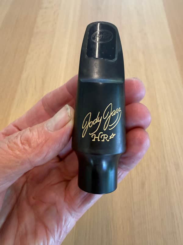 JodyJazz HR* alto sax mouthpiece  5M  hard rubber 2024 image 1