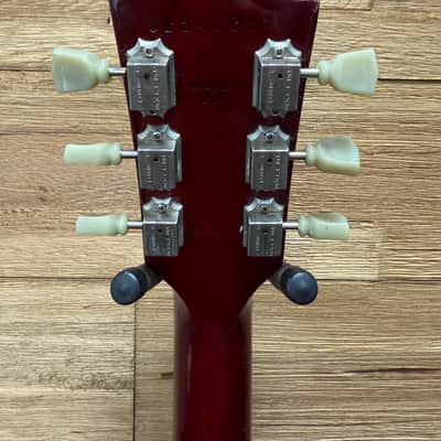 Gibson Les Paul Deluxe Guitar 30th Anniversary 2001 - Wine Red Flame Top w/Mods + OHSC image 16