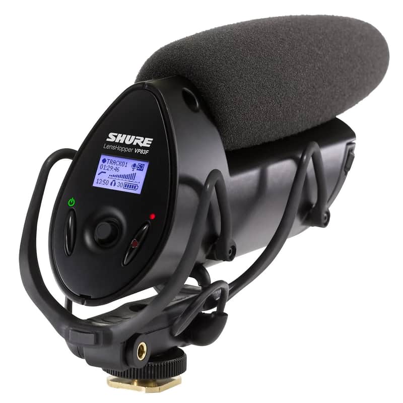 Shure VP83F Lens Hopper Flash Camera-Mount Shotgun Condenser Microphone image 1