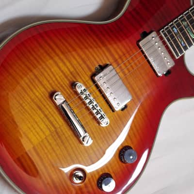 MICHAEL KELLY Patriot Custom electric GUITAR new Cherry Sunburst - Rockfield Pickups image 3